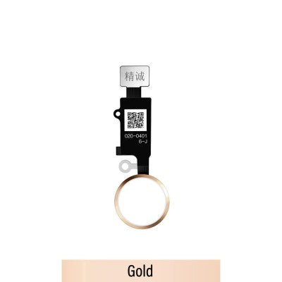 JC 6 Gen iPhone 7 / 7 Plus / 8 / 8 Plus / SE (2020) / SE (2022) Home Button (3D Edition)-Gold JC 6 Gen iPhone 7 / 7 Plus / 8 / 8 Plus / SE (2020) / SE (2022) Home Button (3D Edition)-Gold